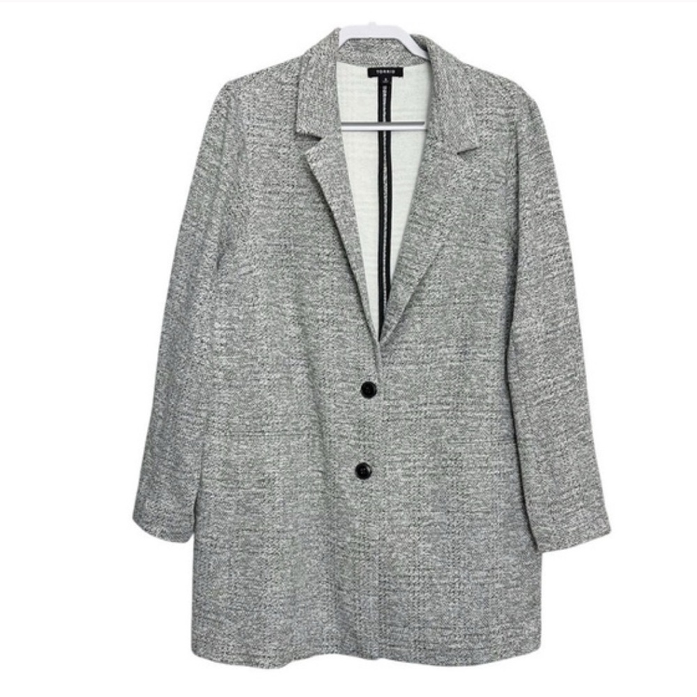 Torrid Heather Gray Blazer